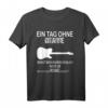 Lustiges Gitarre Weihnachtsgeschenk - Advent T-Shirt für Familie & Freunde, Humorvolles Geschenk für Weihnachten, Geburtstag & Advent