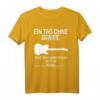 Lustiges Gitarre Weihnachtsgeschenk - Advent T-Shirt für Familie & Freunde, Humorvolles Geschenk für Weihnachten, Geburtstag & Advent