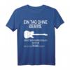 Lustiges Gitarre Weihnachtsgeschenk - Advent T-Shirt für Familie & Freunde, Humorvolles Geschenk für Weihnachten, Geburtstag & Advent