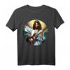 Jesus mit E-Gitarre T-Shirt – Rockiges Geschenk für Musiker, Gitarristen & Christliche Rockfans für Festivals, Geburtstage & Feiertage