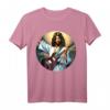 Jesus mit E-Gitarre T-Shirt – Rockiges Geschenk für Musiker, Gitarristen & Christliche Rockfans für Festivals, Geburtstage & Feiertage