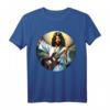 Jesus mit E-Gitarre T-Shirt – Rockiges Geschenk für Musiker, Gitarristen & Christliche Rockfans für Festivals, Geburtstage & Feiertage
