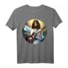 Jesus mit E-Gitarre T-Shirt – Rockiges Geschenk für Musiker, Gitarristen & Christliche Rockfans für Festivals, Geburtstage & Feiertage
