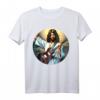 Jesus mit E-Gitarre T-Shirt – Rockiges Geschenk für Musiker, Gitarristen & Christliche Rockfans für Festivals, Geburtstage & Feiertage