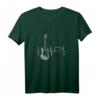 EKG Gitarre T-Shirt – Herzschlag Herz Liebe für Gitarristen & Musiker, perfektes Geschenk zu Weihnachten & Geburtstag