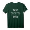 Herren Best Dad Ever Gitarre T-Shirt – Lustiges Musiker- und Gitarristen-Design, Perfekt als Geschenk für Väter, Onkel, Opas & Freunde