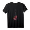 Geschenk für Gitarrenspieler | Gitarrenmotiv Silhouette T-Shirt – Perfektes Weihnachts- und Geburtstagsgeschenk für Musiker und Musikliebhaber