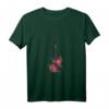 Geschenk für Gitarrenspieler | Gitarrenmotiv Silhouette T-Shirt – Perfektes Weihnachts- und Geburtstagsgeschenk für Musiker und Musikliebhaber