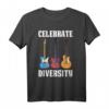Celebrate Diversity Gitarren T-Shirt – Perfektes Geschenk für Gitarristen und Musikliebhaber zum HapKitten