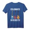 Celebrate Diversity Gitarren T-Shirt – Perfektes Geschenk für Gitarristen und Musikliebhaber zum HapKitten