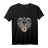 Flügel Gitarre T-Shirt – Cooles Design für Musiker, Gitarristen & Musikliebhaber – Perfektes Geschenk zu Weihnachten, Geburtstag & Herrentag