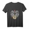 Flügel Gitarre T-Shirt – Cooles Design für Musiker, Gitarristen & Musikliebhaber – Perfektes Geschenk zu Weihnachten, Geburtstag & Herrentag