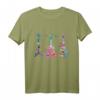 Gitarreninstrument Silhouette Gitarren T-Shirt – Buntes Aquarell-Design für Musikliebhaber, Gitarrenlehrer & Gitarristen zum Geburtstag oder Weihnachten