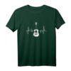Akustik Gitarristen Musik Geschenk Herzschlag Gitarre T-Shirt - Perfektes Geschenk für Musiker, Gitarrenspieler und Musikliebhaber zu Weihnachten & Geburtstag