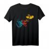 Ukulele Uke Hawaiianisch Bunt Musik Gitarre T-Shirt - Lustiges Geschenk für Musik- und Hawaii-Fans