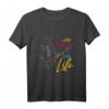 No Music No Life Gitarrenspieler Geschenk T-Shirt - Perfektes Weihnachts- und Geburtstagsgeschenk für Gitarristen, Musiker & Musikliebhaber