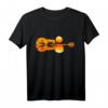Gitarren Tshirt SONNE GITARRE – Geschenk für Gitarristen, Bassisten & Musiker, coole T-Shirts für Gitarristinnen