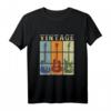 Vintage Gitarre T-Shirt – Perfektes Geschenk für Gitarristen, Musiker & Musikliebhaber zu Weihnachten & Geburtstag