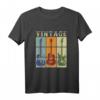 Vintage Gitarre T-Shirt – Perfektes Geschenk für Gitarristen, Musiker & Musikliebhaber zu Weihnachten & Geburtstag