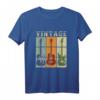 Vintage Gitarre T-Shirt – Perfektes Geschenk für Gitarristen, Musiker & Musikliebhaber zu Weihnachten & Geburtstag