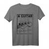 Eine Gitarre ist wie ein alter Freund Gitarrist Rocker T-Shirt - Perfekt für Rock- und Heavy Metal Fans auf Festivals und Konzerten