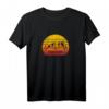 E-Gitarre Evolution T-Shirt mit Herzschlag – Vintage Retro Geschenk für Musiker, Gitarristen und Bands zum Geburtstag, Vatertag & Weihnachten