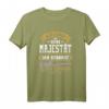 Herren Gitarre Majestät Gitarrist betritt den Raum lustiges T-Shirt – Perfektes Geschenk für Gitarristen und Musikliebhaber