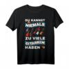 Du kannst niemals zu viele Gitarren haben - Bassist Gitarrist T-Shirt für Männer, perfekte Geschenkidee für Musiker und Gitarristen