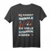 Du kannst niemals zu viele Gitarren haben - Bassist Gitarrist T-Shirt für Männer, perfekte Geschenkidee für Musiker und Gitarristen