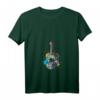 Buntes Damen Ukulele T-Shirt – Farbenfrohes Musikinstrument für Gitarristinnen & Musikfans, Perfektes Geschenk für Geburtstage & Jubiläen