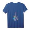 Buntes Damen Ukulele T-Shirt – Farbenfrohes Musikinstrument für Gitarristinnen & Musikfans, Perfektes Geschenk für Geburtstage & Jubiläen