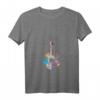 Buntes Damen Ukulele T-Shirt – Farbenfrohes Musikinstrument für Gitarristinnen & Musikfans, Perfektes Geschenk für Geburtstage & Jubiläen
