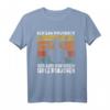 Ich Bin Drummer Weil Gitarristen Idole Brauchen Schlagzeuger T-Shirt - Lustiges Musiker-Shirt für Drummer & Musikfans