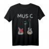 Akustikgitarre Musiker Motiv für Gitarristen T-Shirt – Perfektes Geschenk für Gitarristen, Bass- und E-Gitarrensammler