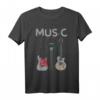 Akustikgitarre Musiker Motiv für Gitarristen T-Shirt – Perfektes Geschenk für Gitarristen, Bass- und E-Gitarrensammler
