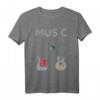 Akustikgitarre Musiker Motiv für Gitarristen T-Shirt – Perfektes Geschenk für Gitarristen, Bass- und E-Gitarrensammler