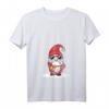 Damen Weihnachtswichtel T-Shirt mit Ukulele – Skandinavischer Zwerg für Musiker, Gitarristen & Musikliebhaber, perfektes Weihnachtsoutfit