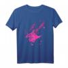 Bunte Gitarre Musiker Geschenk für Gitarristinnen - Perfektes Damen T-Shirt für Musikliebhaberinnen und Gitarrenspielerinnen