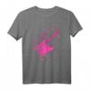 Bunte Gitarre Musiker Geschenk für Gitarristinnen - Perfektes Damen T-Shirt für Musikliebhaberinnen und Gitarrenspielerinnen