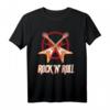Gitarre Rock Musik Gitarristen Skelett Musikinstrument T-Shirt – Für Heavy Metal & Rockfans, klassisch geschnitten