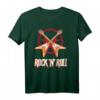 Gitarre Rock Musik Gitarristen Skelett Musikinstrument T-Shirt – Für Heavy Metal & Rockfans, klassisch geschnitten