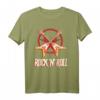 Gitarre Rock Musik Gitarristen Skelett Musikinstrument T-Shirt – Für Heavy Metal & Rockfans, klassisch geschnitten