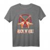 Gitarre Rock Musik Gitarristen Skelett Musikinstrument T-Shirt – Für Heavy Metal & Rockfans, klassisch geschnitten