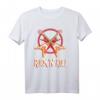 Gitarre Rock Musik Gitarristen Skelett Musikinstrument T-Shirt – Für Heavy Metal & Rockfans, klassisch geschnitten