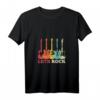 Damen Rock and Roll Lustiges Gitarrist T-Shirt mit V-Ausschnitt – Perfektes Geschenk für Musiker, Gitarristen & Rockfans zu Geburtstag & Weihnachten