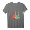 Damen Rock and Roll Lustiges Gitarrist T-Shirt mit V-Ausschnitt – Perfektes Geschenk für Musiker, Gitarristen & Rockfans zu Geburtstag & Weihnachten