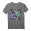 Koi Karpfen Glitch Aesthetic Japan Vaporwave T-Shirt – Retro Otaku Streetwear für Anime- und Koi Karpfen Fans