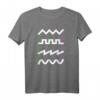 Retro Glitch Wellenformen Synthesizer T-Shirt – Perfektes Geschenk für Musiker, DJs & Synth-Liebhaber