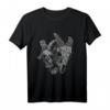 Satanisches Baphomet Schädel T-Shirt – Gothic Okkult, Halloween Kostüm & Dämonen Merchandise