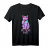 Böse Kawaii Katze - Pastel Goth & Nu Goth Geschenk T-Shirt für Emo, Anime & Japan Fans